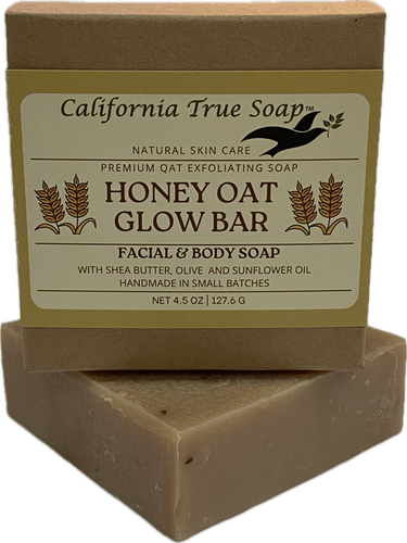 Luxurious Honey Oat Glow Bar – Premium Natural Soap for Sensitive Skin | Deep Hydration & Gentle Exfoliation