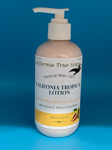 California Tropical Lotion - Lightweight, Hydrating Coconut Mango Bliss | Vegan & Cruelty-Free